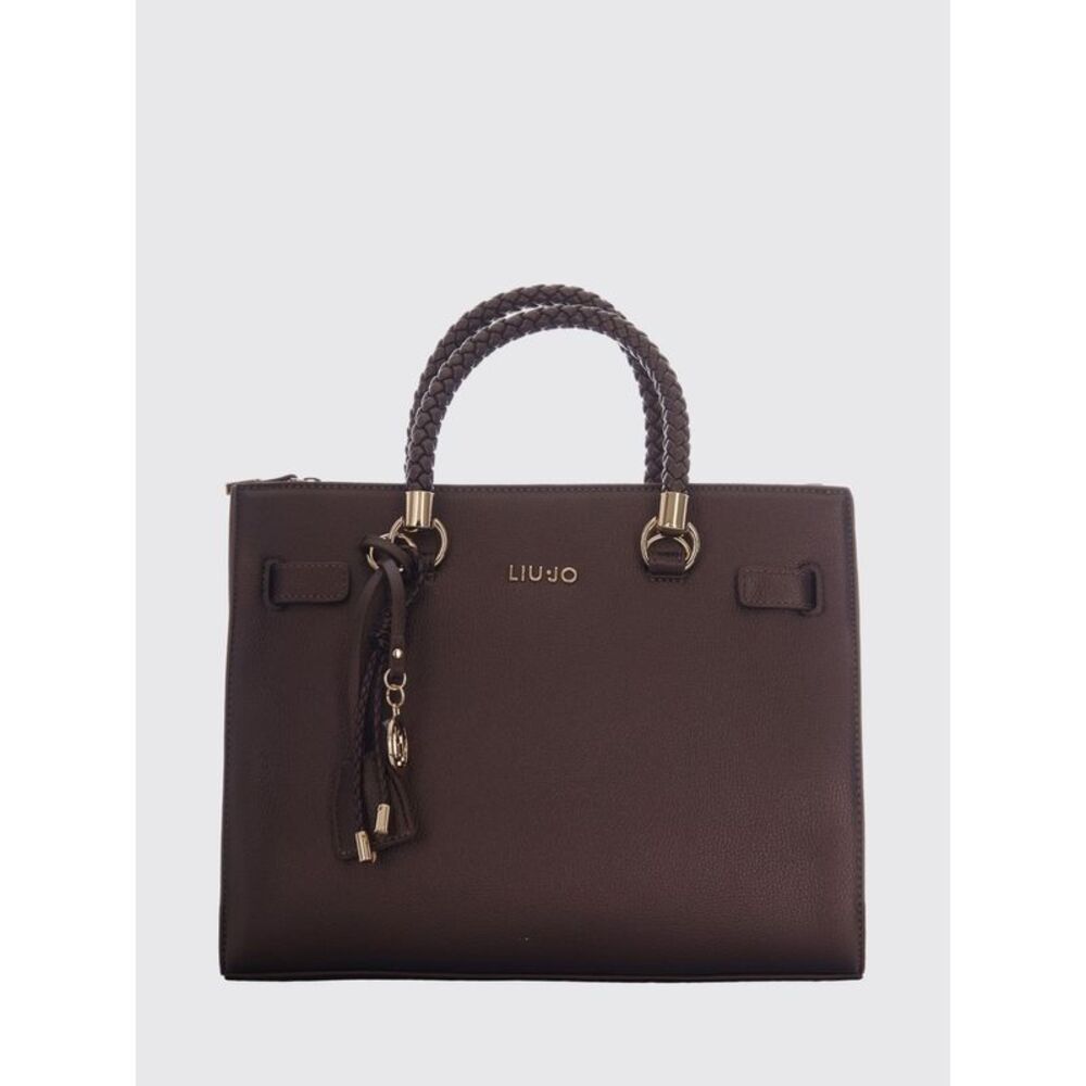 Liu Jo Women Liu Jo Synthetic Leather Handbag With Double Handle And Logo Charm